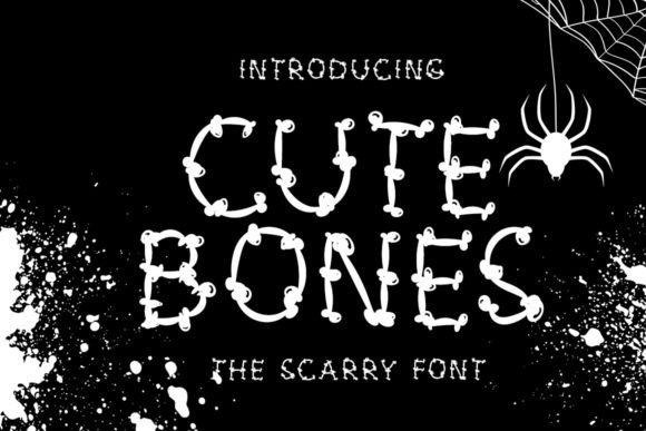 Cute Bones Font for Business Branding