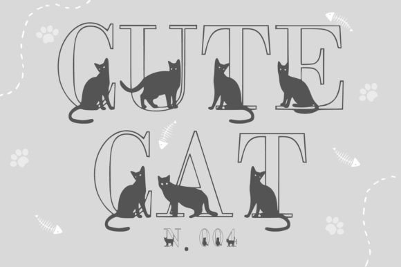 Cute Cat N.004 Font Review