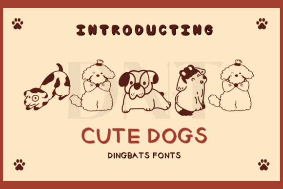 Cute Dogs Font Review