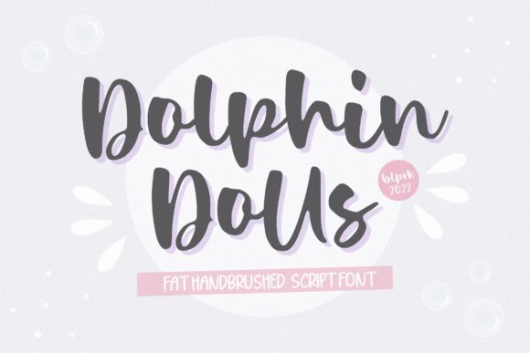 Dolphin Dolls Font for Web Design