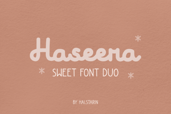 Haseera: A Font for Creative Campaigns