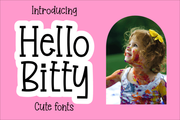Hello Bitty: A Sweet Serif for Thoughtful Design