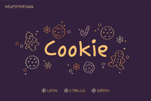Hu Cookie Font: Handwritten Style for Creative Campaigns