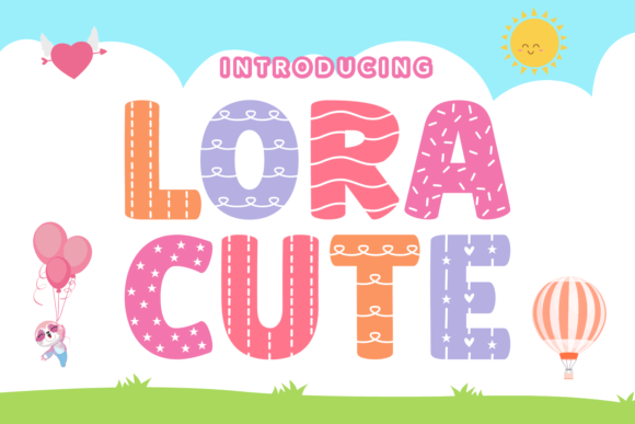 Lora Cute Font for Creative Marketing