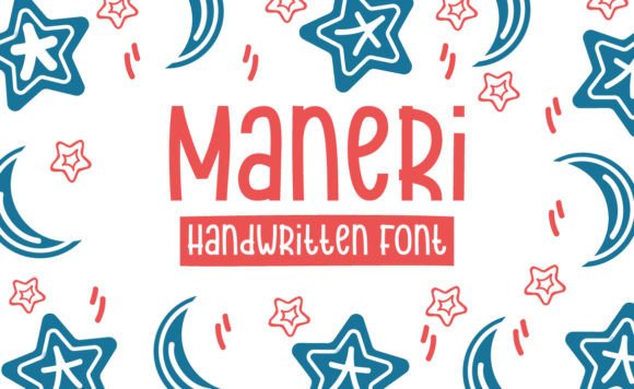 Maneri: A Handwritten Font for Elegant Design