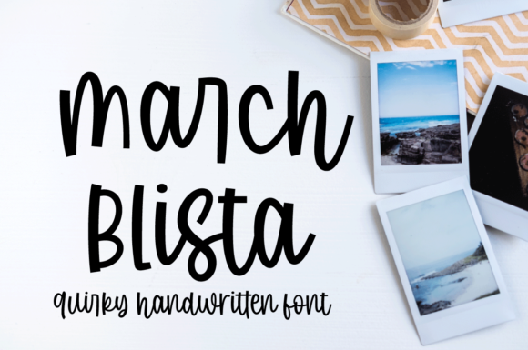 March Blista: A Friendly Font for Creative Projects