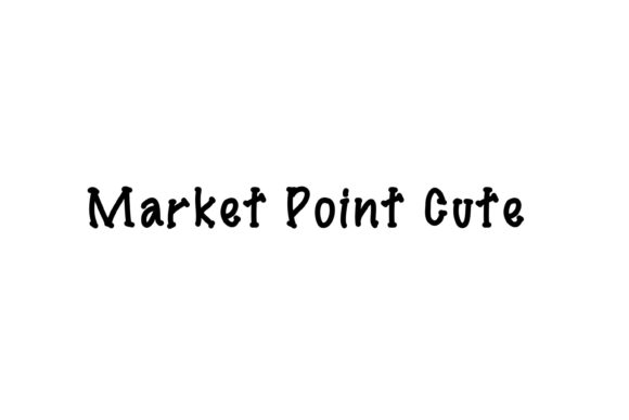 Market Point Cute: A Playful Serif Font for Business