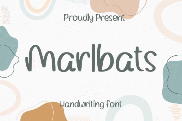 Marlbats: A Handwritten Font for Crafters
