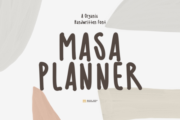 Masa Planner Font for Web Design