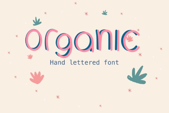 Oganic: A Handwritten Font for Web Design