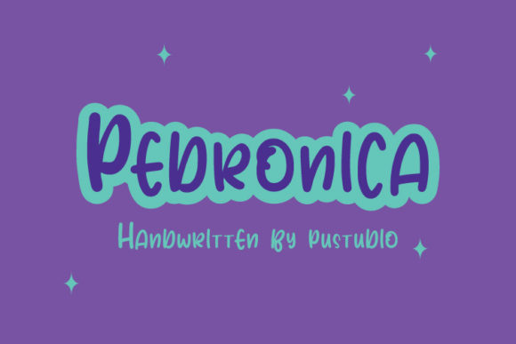 Pedronica: A Font for Real Business Magic