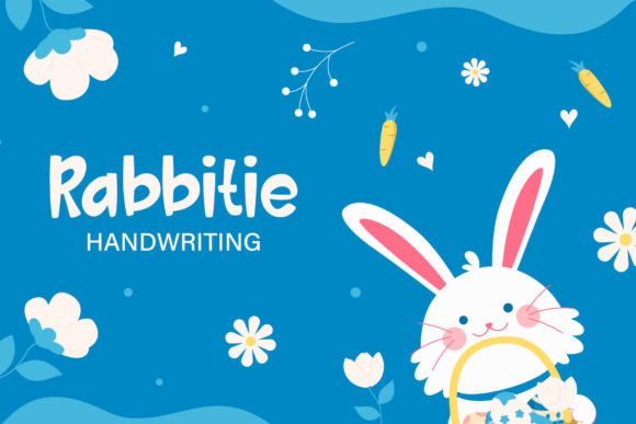 Rabbitie: A Handwritten Font for Creative Web Design