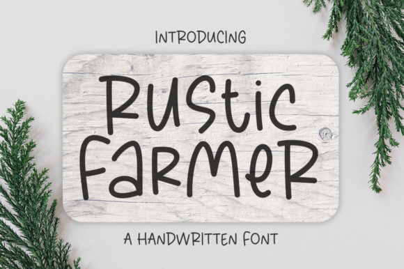 Rustic Farmer Font Review