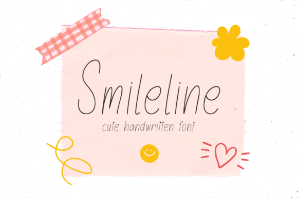 Smileline: A Handwritten Font for Web Design