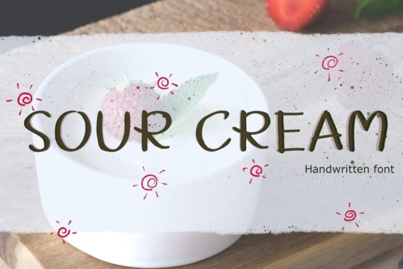 Sour Cream Font: A Creative Edge