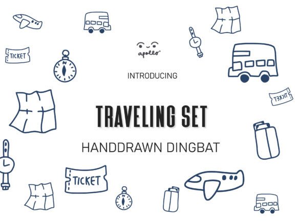 Traveling Set: A Fun Font for Business Branding
