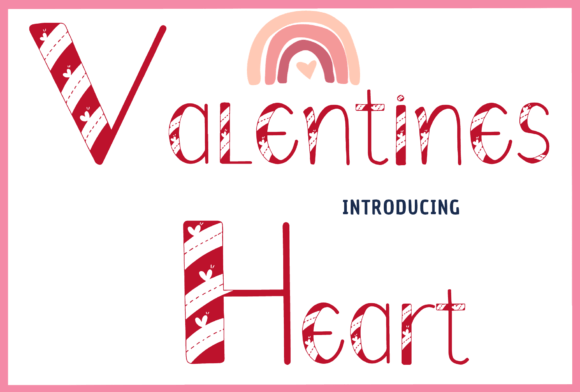 Valentines Heart Font